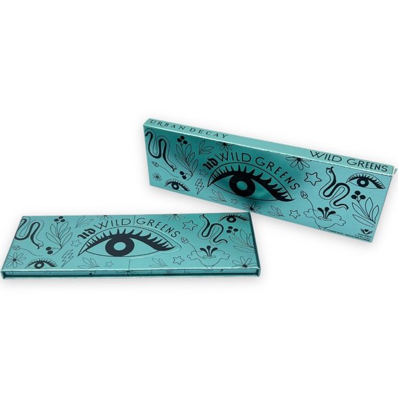 NIB Urban Decay Wild Greens 12-Color Shimmer, Matte, Metallic Eyeshadow Palette - Picture 7 of 9